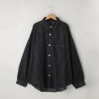 オフプライスストア(メンズ)(OFF PRICE STORE(Mens))のHALHAM ダメージ加工デニムシャツ ブラック(019)