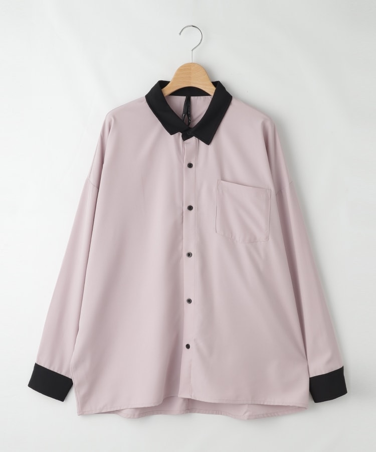 HALHAM ポリストレッチ クレリックシャツ/レディース メンズ HALHAM ポリストレッチ クレリックシャツ/レディース メンズ