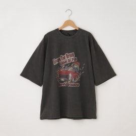 オフプライスストア(メンズ)(OFF PRICE STORE(Mens))のHALHAM　Pigment hard wash T-shirt/ピグメント ハードウォッシュ 半袖 Tシャツ