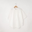オフプライスストア(メンズ)(OFF PRICE STORE(Mens))のHALHAM　ポリストレッチ クレリック半袖ビッグシャツ　【SALE/ユニセックス/カラバリ】 ホワイト(001)