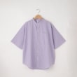 オフプライスストア(メンズ)(OFF PRICE STORE(Mens))のHALHAM　ポリストレッチ クレリック半袖ビッグシャツ　【SALE/ユニセックス/カラバリ】 ラベンダー(181)