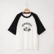 オフプライスストア(メンズ)(OFF PRICE STORE(Mens))のHALHAM（ハルハム） 配色ラグランプリントTシャツ ホワイト(001)