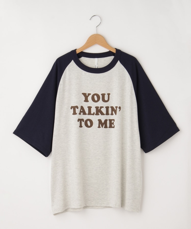HALHAM(ハルハム) oversize raglan sleeve print T-shirt HALHAM(ハルハム) oversize raglan sleeve print T-shirt