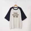 オフプライスストア(メンズ)(OFF PRICE STORE(Mens))のHALHAM（ハルハム） 配色ラグランロゴTシャツ ライトグレー(011)
