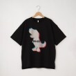 オフプライスストア(メンズ)(OFF PRICE STORE(Mens))のHALHAM（ハルハム） プリントTシャツ（吠える恐竜） ブラック(019)
