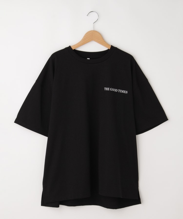 オフプライスストア(メンズ)(OFF PRICE STORE(Mens))のHALHAM　oversize girls print  T-shirt/オーバーサイズ ガールズ プリント Tシャツ ブラック(019)