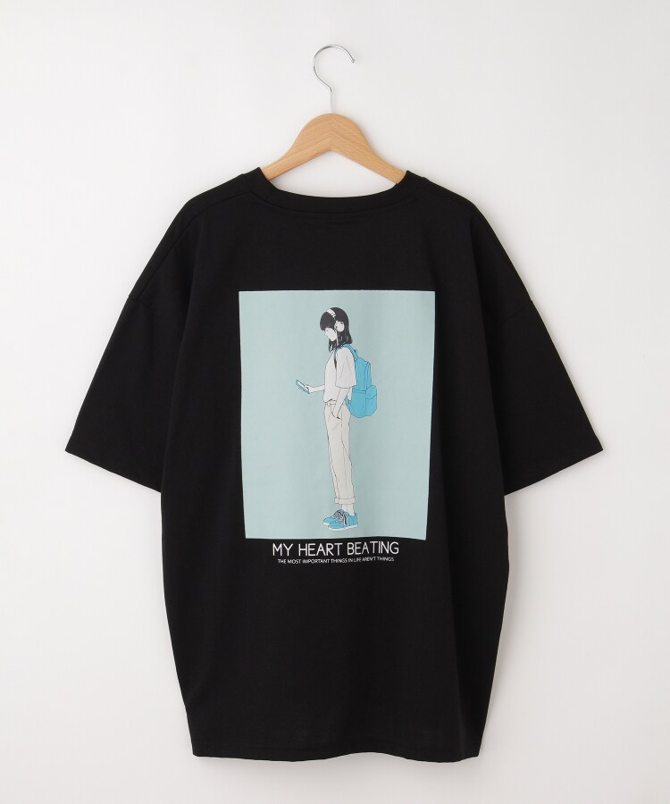 HALHAM oversize girls print T-shirt/オーバーサイズ ガールズ HALHAM oversize girls print T-shirt/オーバーサイズ ガールズ