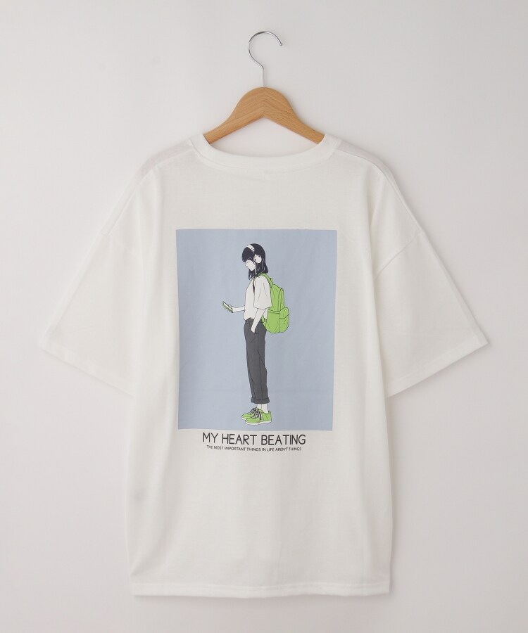 HALHAM oversize girls print T-shirt/オーバーサイズ ガールズ HALHAM oversize girls print T-shirt/オーバーサイズ ガールズ