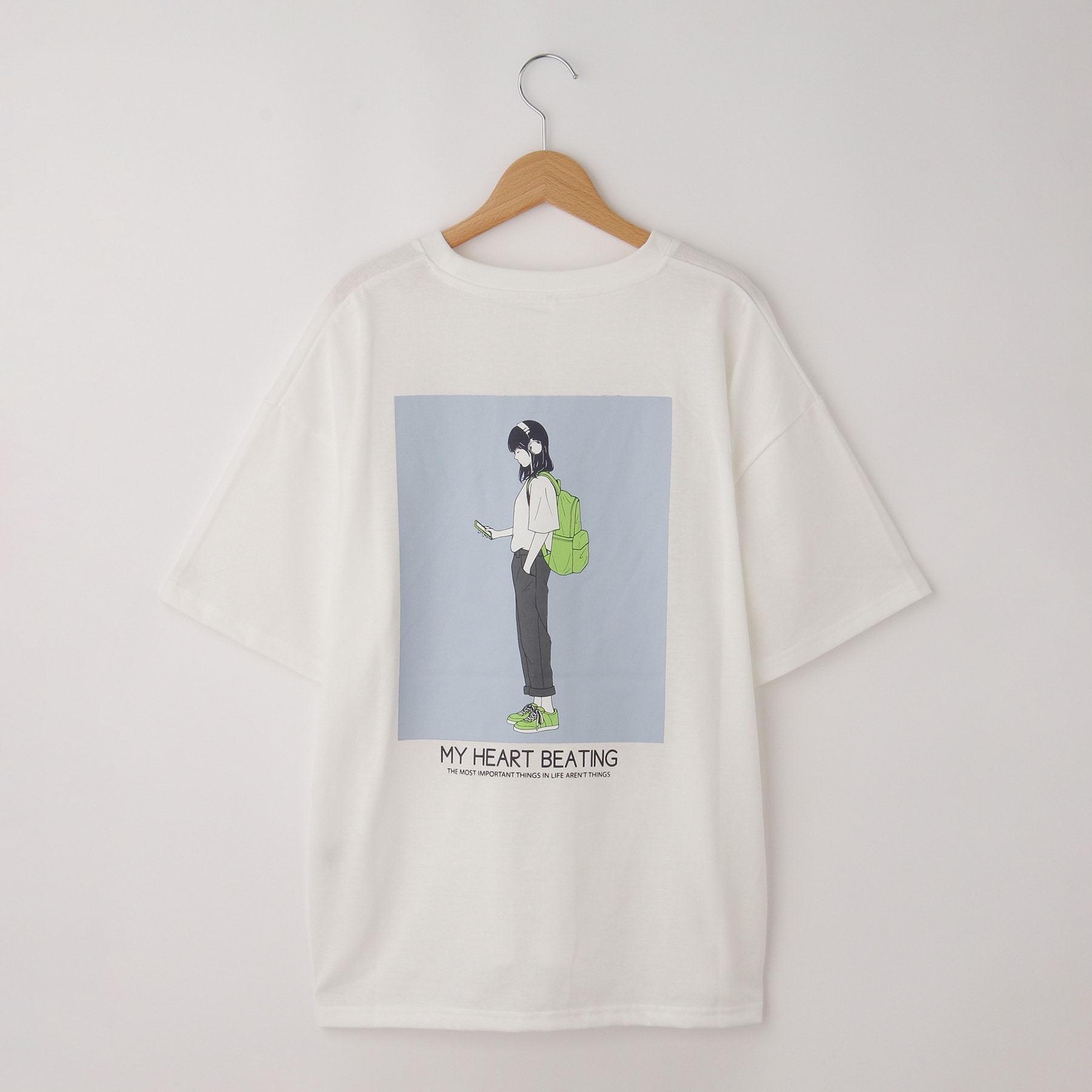 オフプライスストア(メンズ)(OFF PRICE STORE(Mens))のHALHAM　oversize girls print  T-shirt/オーバーサイズ ガールズ プリント Tシャツ4