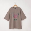 オフプライスストア(メンズ)(OFF PRICE STORE(Mens))のHALHAM　Pigment hard wash T-shirt/ピグメント ハードウォッシュ 半袖 Tシャツ モカ(041)