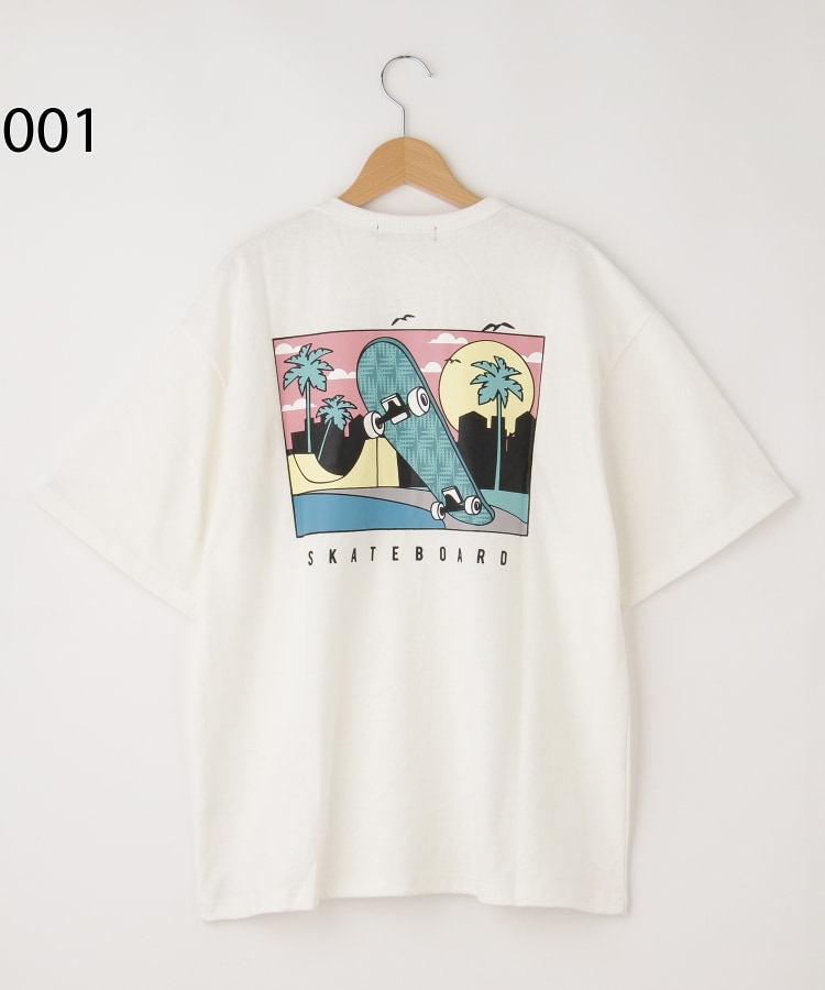 オフプライスストア(メンズ)(OFF PRICE STORE(Mens))の(Never)Acquiesce (ネバーアクイース) スケボーバックプリントTシャツ【SALE/カジュアル/きれいめカジュアル/デイリー/オーバーサイズ】5