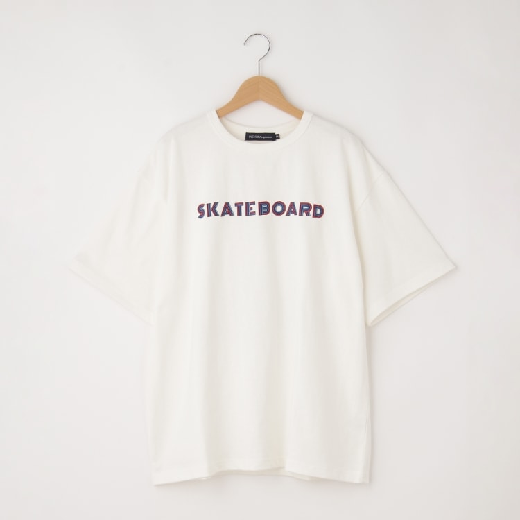 オフプライスストア(メンズ)(OFF PRICE STORE(Mens))の(Never)Acquiesce (ネバーアクイース) スケボーバックプリントTシャツ【SALE/カジュアル/きれいめカジュアル/デイリー/オーバーサイズ】 Ｔシャツ