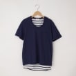 オフプライスストア(メンズ)(OFF PRICE STORE(Mens))のRelation（リレーション） Tシャツ＆ボーダータンクトップセット ブルー(093)