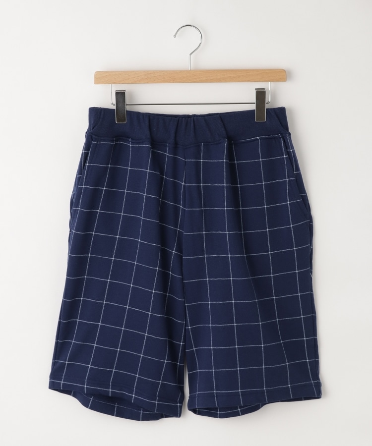 オフプライスストア(メンズ)(OFF PRICE STORE(Mens))のRelation（リレーション） ドロスト付きウエストゴムショートパンツ　【SALE/柄バリエーションが豊富/アウトドアにも】 ネイビー(301)