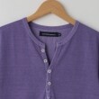 オフプライスストア(メンズ)(OFF PRICE STORE(Mens))の(Never)Acquiesce (ネバーアクイース) コットンヘンリーネック半袖Tシャツ【SALE/カジュアル/きれいめカジュアル/ストリート/デイリー】3