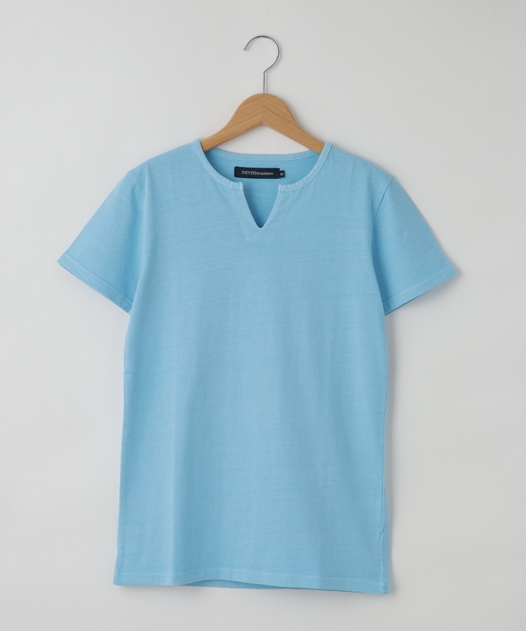 オフプライスストア(メンズ)(OFF PRICE STORE(Mens))の(Never)Acquiesce (ネバーアクイース) コットン半袖Tシャツ【SALE/カジュアル/きれいめカジュアル/デイリー】2