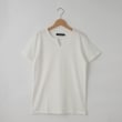オフプライスストア(メンズ)(OFF PRICE STORE(Mens))の(Never)Acquiesce (ネバーアクイース) コットン半袖Tシャツ【SALE/カジュアル/きれいめカジュアル/デイリー】 ホワイト(001)