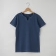 オフプライスストア(メンズ)(OFF PRICE STORE(Mens))の(Never)Acquiesce (ネバーアクイース) コットン半袖Tシャツ【SALE/カジュアル/きれいめカジュアル/デイリー】 ネイビー(092)
