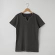オフプライスストア(メンズ)(OFF PRICE STORE(Mens))の(Never)Acquiesce (ネバーアクイース) コットン半袖Tシャツ【SALE/カジュアル/きれいめカジュアル/デイリー】 ブラック(019)