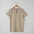 オフプライスストア(メンズ)(OFF PRICE STORE(Mens))の(Never)Acquiesce (ネバーアクイース) コットン半袖Tシャツ【SALE/カジュアル/きれいめカジュアル/デイリー】 ベージュ(051)