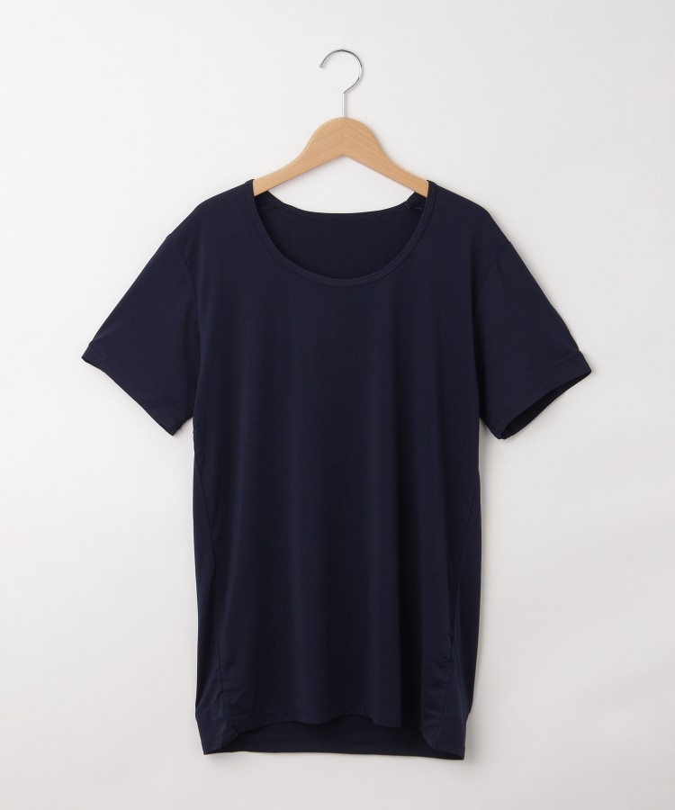 オフプライスストア(メンズ)(OFF PRICE STORE(Mens))のRelation（リレーション） Uネック半袖シャツ ネイビー(093)