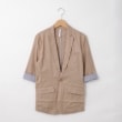 オフプライスストア(メンズ)(OFF PRICE STORE(Mens))のHALHAM（ハルハム） 麻混5分袖ジャケット1