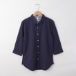 オフプライスストア(メンズ)(OFF PRICE STORE(Mens))のHALHAM（ハルハム） 麻混6分袖シャツ【SALE/カジュアル/きれいめカジュアル/ストリート/デイリー/スポーティースタイル/ユニセックス】2