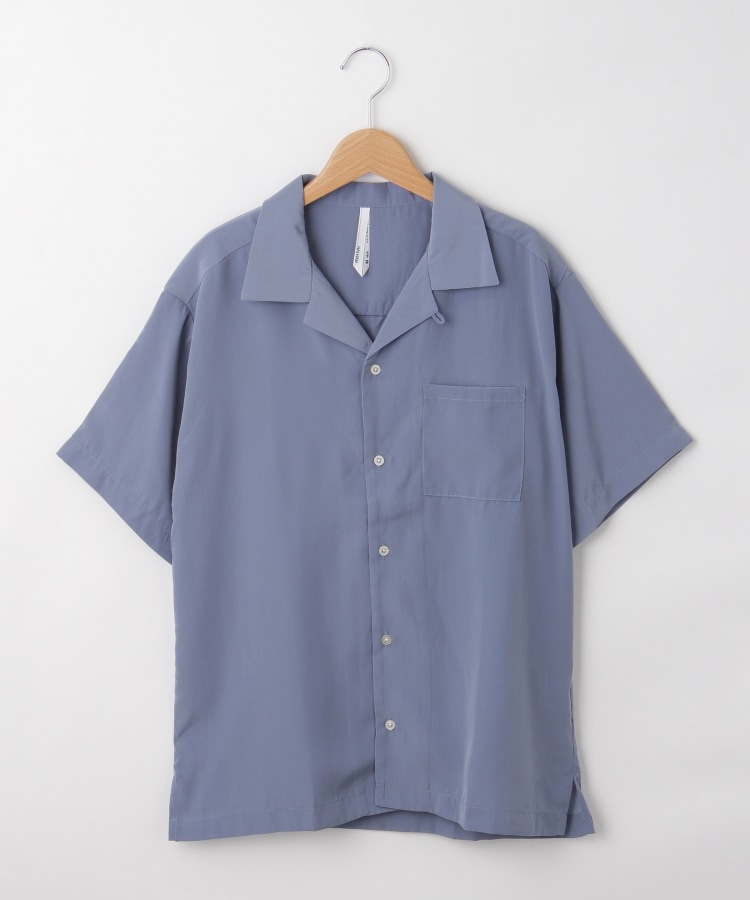 オフプライスストア(メンズ)(OFF PRICE STORE(Mens))のHALHAM（ハルハム） 開襟半袖シャツ【SALE/オーバーサイズ/カジュアル/きれいめカジュアル/ストリート/デイリー/スポーティースタイル/ルーズシルエット/ユニセックス】2