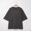 オフプライスストア(メンズ)(OFF PRICE STORE(Mens))のHALHAM（ハルハム） USED風プリントTシャツ（女の人） ブラック(019)