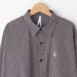 オフプライスストア(メンズ)(OFF PRICE STORE(Mens))のHALHAM（ハルハム） ワンポイント刺繍チェック柄シャツ【SALE/セール/カジュアル/デイリー/トレンド/ユニセックス】3