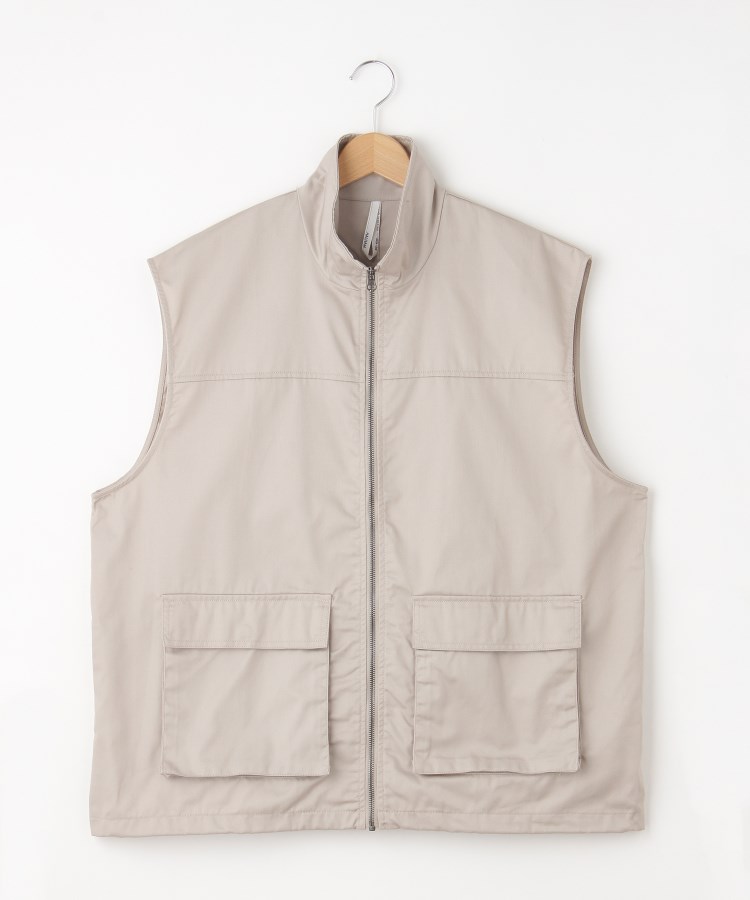 オフプライスストア(メンズ)(OFF PRICE STORE(Mens))のHALHAM（ハルハム） ビッグポケットベスト【SALE/セール/カジュアル/デイリー/トレンド/スポーティースタイル】 オフホワイト(003)