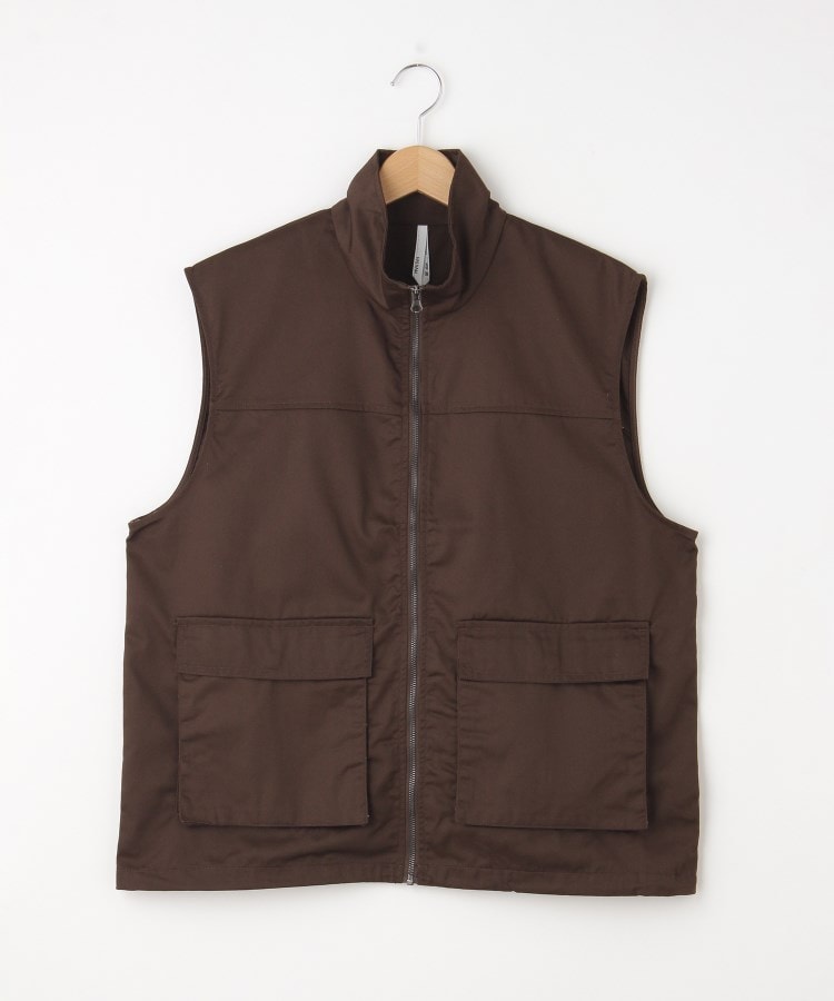 オフプライスストア(メンズ)(OFF PRICE STORE(Mens))のHALHAM（ハルハム） ビッグポケットベスト【SALE/セール/カジュアル/デイリー/トレンド/スポーティースタイル】 モカブラウン(042)
