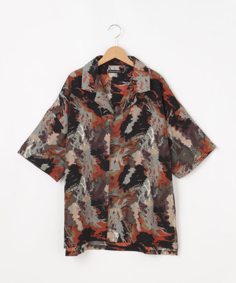 オフプライスストア(メンズ)(OFF PRICE STORE(Mens))のgarsonwave(ギャルソンウェーブ) オープンカラー総柄半袖シャツ【SALE/セール/オフプライス/カジュアル/デイリー/トレンド】 マルチ(997)
