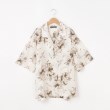 オフプライスストア(メンズ)(OFF PRICE STORE(Mens))のgarsonwave(ギャルソンウェーブ) オープンカラー総柄半袖シャツ【SALE/セール/オフプライス/カジュアル/デイリー/トレンド】 アイボリー(995)