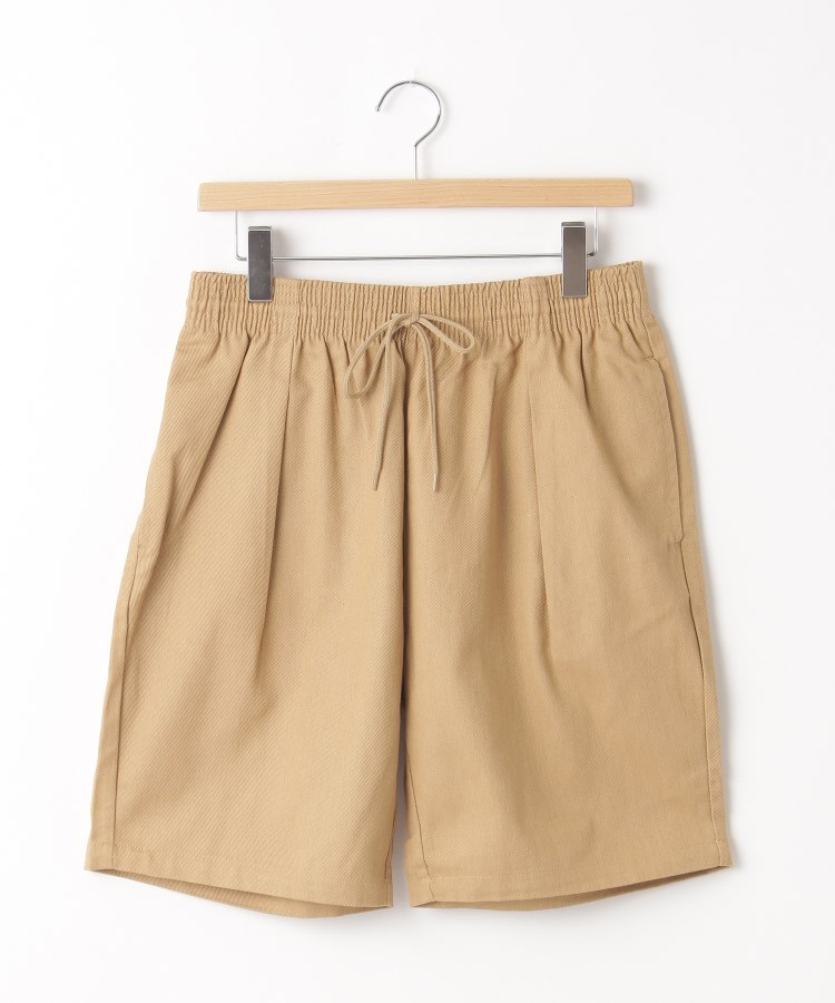 オフプライスストア(メンズ)(OFF PRICE STORE(Mens))のHALHAM（ハルハム） コットンハーフパンツ【SALE/セール/カジュアル/デイリー/トレンド/ゆったり/ユニセックス】 ベージュ(052)