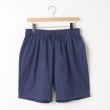 オフプライスストア(メンズ)(OFF PRICE STORE(Mens))のHALHAM（ハルハム） コットンハーフパンツ【SALE/セール/カジュアル/デイリー/トレンド/ゆったり/ユニセックス】 ブルー(093)