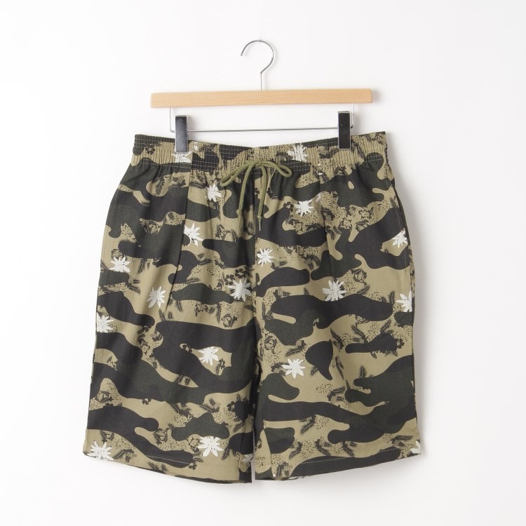 オフプライスストア(メンズ)(OFF PRICE STORE(Mens))のHALHAM（ハルハム） ボタニカル柄ハーフパンツ【SALE/セール/カジュアル/デイリー/トレンド/ゆったり/ユニセックス】 ハーフパンツ