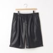 オフプライスストア(メンズ)(OFF PRICE STORE(Mens))のHALHAM（ハルハム） 合皮ハーフパンツ【SALE/セール/カジュアル/デイリー/トレンド/ユニセックス】 ブラック(019)
