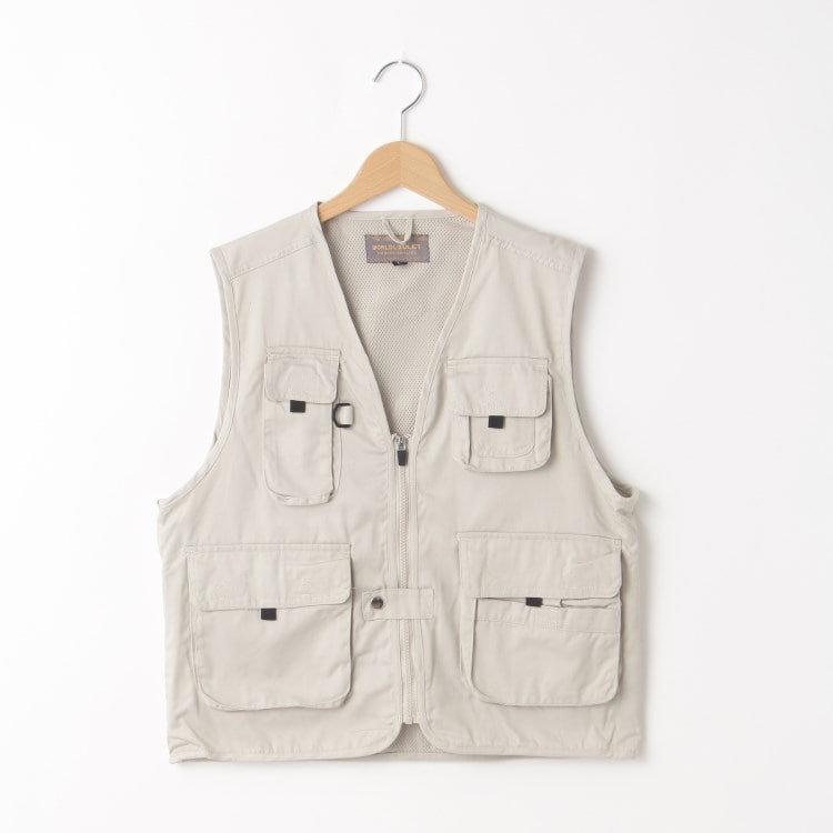 オフプライスストア(メンズ)(OFF PRICE STORE(Mens))のHALHAM（ハルハム） 多機能ポケット付きベスト【SALE/セール/カジュアル/デイリー/トレンド/ユニセックス】 ベスト