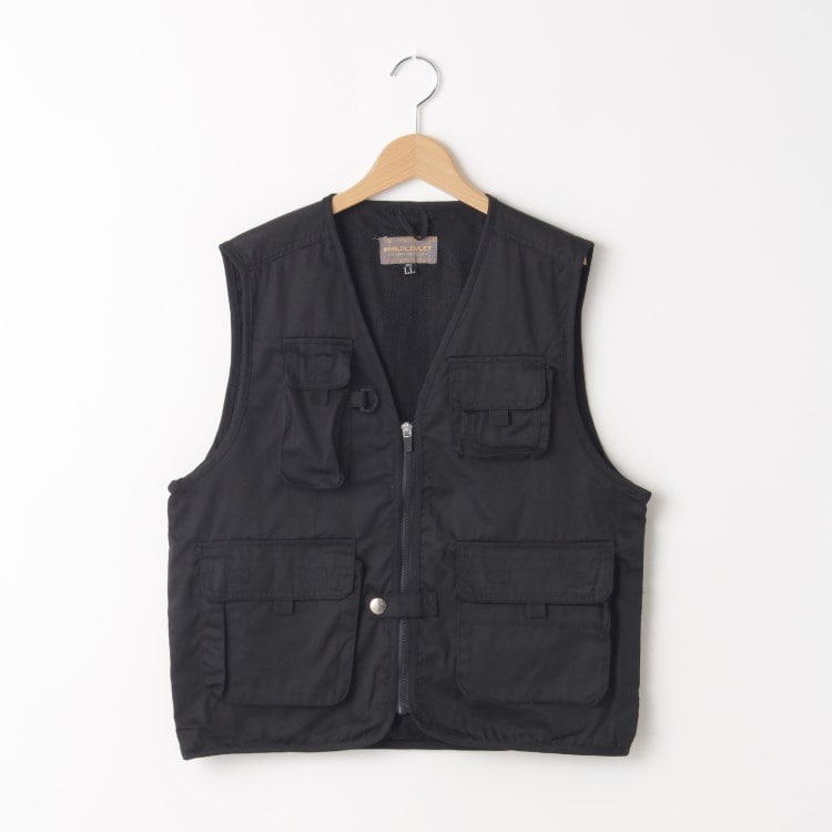 オフプライスストア(メンズ)(OFF PRICE STORE(Mens))のHALHAM（ハルハム） 多機能ポケット付きベスト【SALE/セール/カジュアル/デイリー/トレンド/ユニセックス】 ベスト