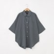 オフプライスストア(メンズ)(OFF PRICE STORE(Mens))のHALHAM（ハルハム） 半そでオーバーシャツ【SALE/セール/カジュアル/デイリー/トレンド/ユニセックス】 チャコールグレー(014)