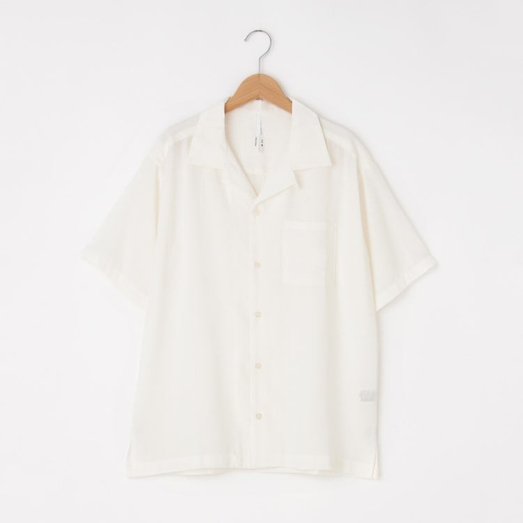 オフプライスストア(メンズ)(OFF PRICE STORE(Mens))のHALHAM（ハルハム） 半そで開襟シャツ【SALE/セール/カジュアル/デイリー/トレンド/ストリート/ユニセックス】 カジュアルシャツ