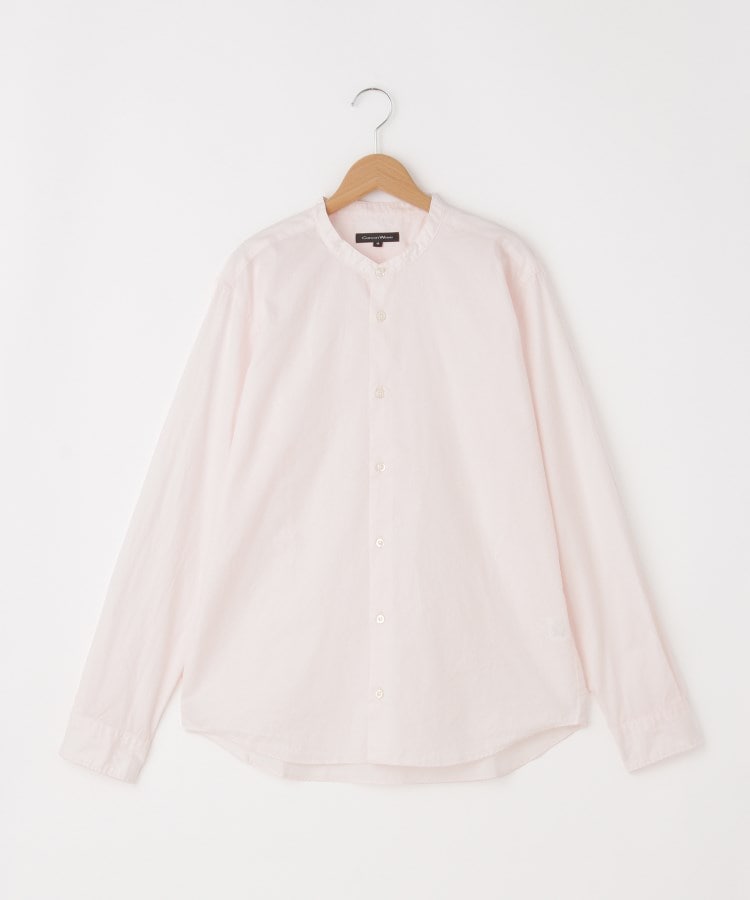 オフプライスストア(メンズ)(OFF PRICE STORE(Mens))のgarsonwave(ギャルソンウェーブ) バンドカラーシャツ ピンク(072)