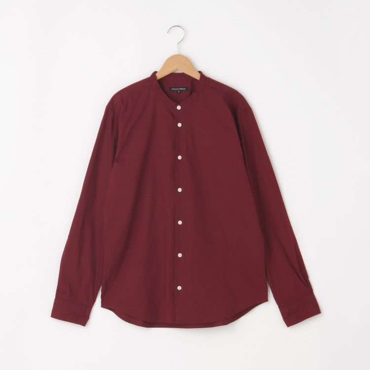 オフプライスストア(メンズ)(OFF PRICE STORE(Mens))のgarsonwave(ギャルソンウェーブ) バンドカラーシャツ カジュアルシャツ