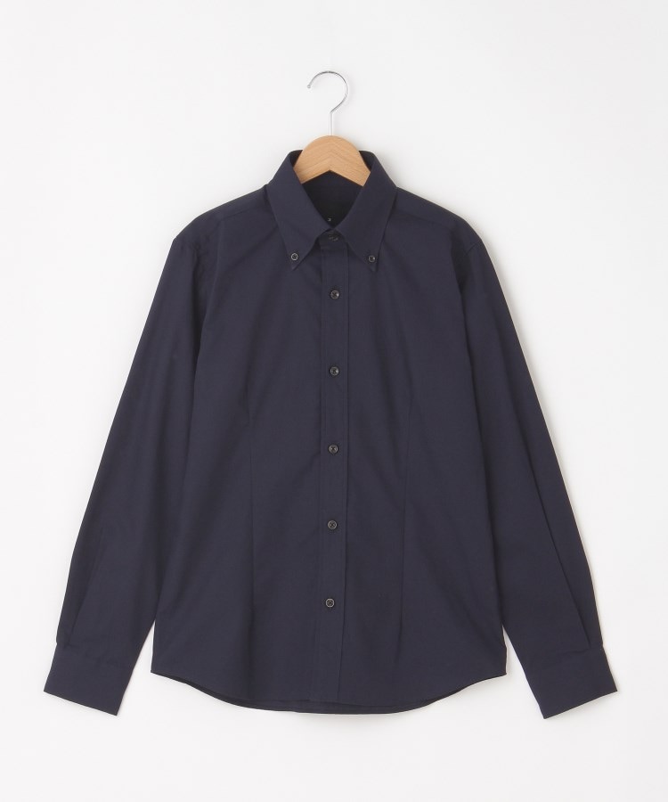 オフプライスストア(メンズ)(OFF PRICE STORE(Mens))のgarsonwave(ギャルソンウェーブ) ブロードデュエボタンダウンシャツ【SALE/セール/オフプライス/カジュアル/デイリー/トレンド】 ネイビー(093)