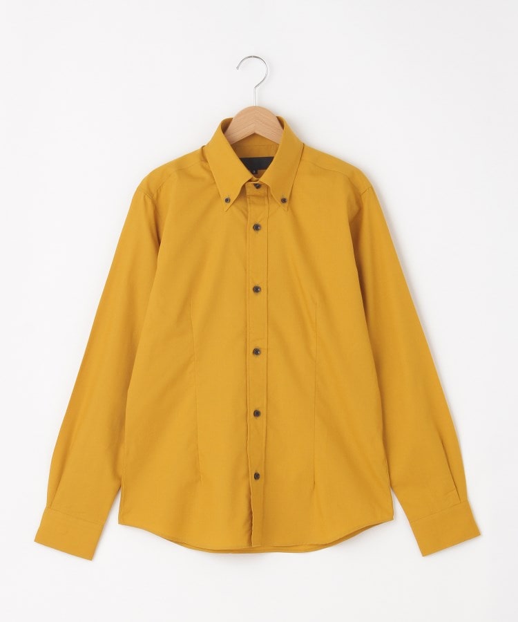 オフプライスストア(メンズ)(OFF PRICE STORE(Mens))のgarsonwave(ギャルソンウェーブ) ブロードデュエボタンダウンシャツ【SALE/セール/オフプライス/カジュアル/デイリー/トレンド】 マスタード(033)