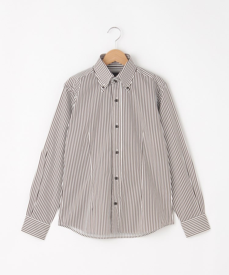 オフプライスストア(メンズ)(OFF PRICE STORE(Mens))のgarsonwave(ギャルソンウェーブ) ブロードデュエボタンダウンシャツ【SALE/セール/オフプライス/カジュアル/デイリー/トレンド】 ストライプ(101)