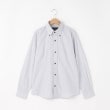オフプライスストア(メンズ)(OFF PRICE STORE(Mens))のgarsonwave(ギャルソンウェーブ) ブロードデュエボタンダウンシャツ【SALE/セール/オフプライス/カジュアル/デイリー/トレンド】 サックスブルー(091)