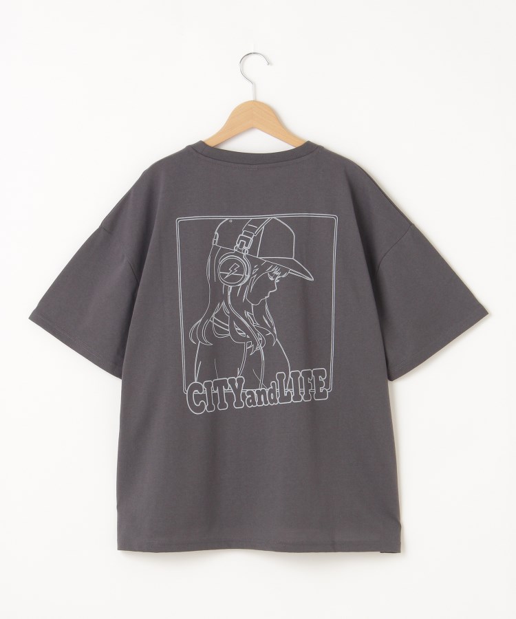 オフプライスストア(メンズ)(OFF PRICE STORE(Mens))のHALHAM（ハルハム） バックプリントTシャツ【SALE/セール/カジュアル/デイリー/トレンド/ストリート/ユニセックス】2