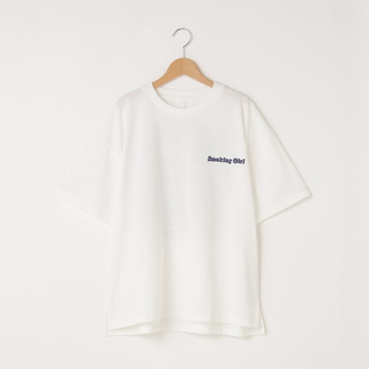オフプライスストア(メンズ)(OFF PRICE STORE(Mens))のHALHAM（ハルハム） バックカラープリントTシャツ【SALE/セール/カジュアル/デイリー/トレンド/ストリート/ユニセックス】 Ｔシャツ